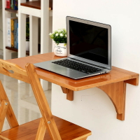 壁掛折疊桌連壁餐桌掛墻可折疊電腦桌墻上書桌靠墻桌廚房折疊台面