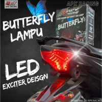 \8 MODE\" APX RACING BUTTERFLY REAR LIGHT Y15ZR V1 V2/ Y15 Butterfly rear light/ Y15 TAIL LAMP BUTTE