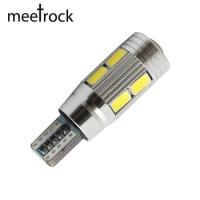Meetrock 1pcs car styling Car Auto LED T10 194 W5W 10 smd 5730 LED Light Bulb led light parking T10 LED Car Side Light