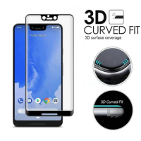3D Full Cover Curved Tempered Glass For Google Pixel 3 XL Screen Protector protective film For Google Pixel 3 XL glass