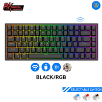 Royal Kludge RK84/RK857 Tri-Mode Hotswappable RGB Backlit Bluetooth 2.4G Mechanical Keyboard