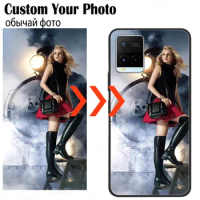 Custom Personalized Imagen Cases For Vivo Y21 Y22 Y33S Y21S Y35 Y16 Y02 Y02S 4G DIY Phone Covers Photo Name Y 21 Silicone Fundas