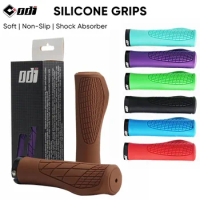 1 Pair Odi Mountain Bike Grips Silicone Bicycle Cuffs MTB 22mm Handle Cover Mtb Bmx Folding Bike Scooter Grip Parts Accessories