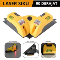 Laser Siku Sudut Leveling 90 Derajat Laser Alat Ukur Sudut 90 LV 01 Laser Waterpass tanpa baterai