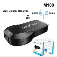 Anycast M100 5G 2.4 4K HD Wireless TV Stick Adapter For DLNA AirPlay TV Stick WiFi Display Dongle Receiver for IOS android PC