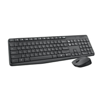 羅技Logitech MK235無線鍵盤滑鼠組(現貨)中文注音倉頡 內附USB接收器 台灣公司貨