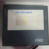 Lampu LED Sorot Tembak Floodlight NVC 30W 30 Watt 6500K Putih IP66