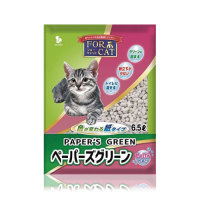 日本FORCAT-變色凝結紙貓砂-肥皂香6.5L 兩包組