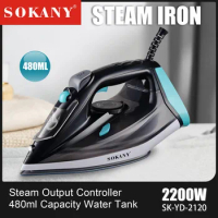 SOKANY2010 Electric Iron Household Multifunctional Steam 480ml Water Tank Adjustable Temperature
