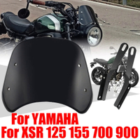 Cho Yamaha XSR700 xsr125 xsr155 xsr900 xsr 700 900 125 155 phụ kiện R Kính chắn gió kính chắn gió màn hình làm lệch hướng Bìa