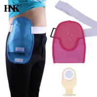 The Ostomy Bag Cover Waist Fixed Load-bearing Hanging Bag Colostomy Pouch Cover Water Resistant Adjustable The Ostomy Bag
