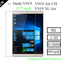 9H HD Clear Premium Tempered Glass Screen protector for For Onda v919 air ch/V989 Air Octa V919 3G/ v919 Tablet Protective Film