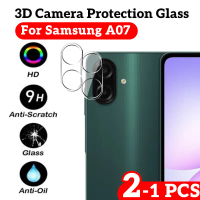 Kaca Kanta, Kekerasan 9H, Perlindungan Lensa Kamera 3D, Serasi dengan Samsung A07, A17, A13, A04S, A