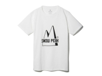 ├登山樂┤日本Snow Peak 60週年紀念T-shirt 山峰-白 黑