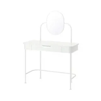 meja rias, putih, 100x42 cm