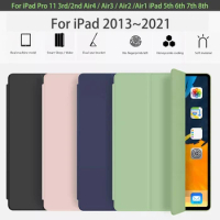 For iPad 9.7 6th case for ipad 7th 10.2 inch 8th gen.For iPad mini Protective case For iPad Pro 11 case 2021 iPad Air 10.9 Case