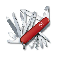 【VICTORINOX 瑞士維氏】瑞士刀 91mm/24用/紅(1.3773)