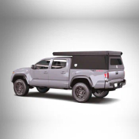 4x4 Pick Up Lightweight Aluminum Pickup Truck Canopy Pop-Top Camper for Toyota Hilux Ford Ranger F150