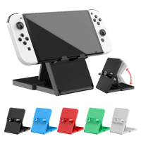 Adjustable Bracket for Nintendo Switch Lite OLED Desktop Stand Holder Foldable Phone Desktop Stand Holder Games Accessories