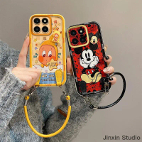 Ốp Lưng Điện Thoại Silicon Mềm Cho Honor X8B Ốp Lưng Điện Thoại Hoạt Hình 3D Sáng Tạo Mickey Kulomie