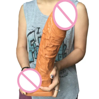 Super Huge Silicone Doll Extreme Big Realistic Dildo Super Thick Huge Dildo Penis Dick Dong Women Sex Toy sex product