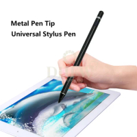 2 In 1 Stylus Pen For Apple iPad Android Cellphone Tablet Capacitive Pencil All model phone Painting Writing Stylus Universal