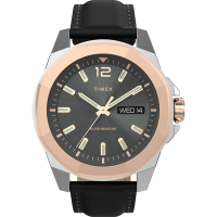 TIMEX  天美時 風格系列  44毫米八角錶殼紳士手錶  (墨綠x黑色皮質錶帶 TXTW2V43000)