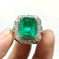 Terbaru!! Batu zamrud Rusia Asli Catam Top Quality Siap Pakai