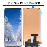 6.7'' AMOLED Original Display For OnePlus 9 Pro LCD Display Touch Screen Digitizer Assembly Repair Parts