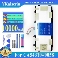 YKaiserin New Battery 10000mAh CA54310-0058 Battery For DOCOMO ARROWS Tab F-03G For CA54310-0058 Tablet Batteries + Free Tools