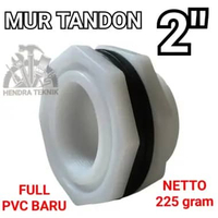 MUR TANDON 2" PVC NEPEL TANDON 2 INCI VERLOOP RING VLUKRING TOREN 2 INCH