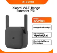 Xiaomi R03 High Power Penguat Signal Wireless WiFi Range Extender Pro Repeater 300Mbps 2 Antena