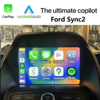 AZTON Retrofit CarPlay Android Auto Car Play Kit for Ford Sync2 Focus Fiesta C-Max Edge Fusion Taurus Flex F-150 Explorer