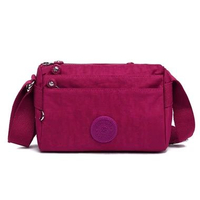 tas selempang 1620 Tas selempang wanita original nilon waterproof PLUM