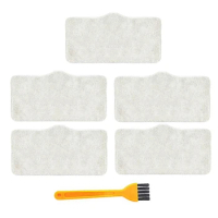 6Pcs Steam Vacuum Cleaner Mop Cloth Cleaning Pads For Xiaomi Deerma DEM ZQ600 ZQ610 Handhold Cleaner Mop Accessory