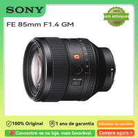 Sony Len Sony FE 85mm F1.4 GM Lente Intercambiável Grande Abertura Lente Aa Câmera Sem Espelho Para a6000 a6300 a6400 a7 iii