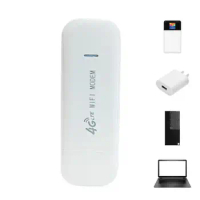 4g Pocket WiFi USB Portable WiFi Router Wireless Network Adapter Pocket Mobile Hotspot USB WiFi Adapters Multi-Device Sharing