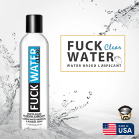 【加拿大 NON-FRICTION】法克純淨水 高級水性潤滑液 FUCK WATER CLEAR 120ml 1瓶(水性 潤滑液 KY)