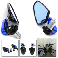 Motorcycle Mirror Handlebar Side Handle Bar Ends Mirror FOR YAMAHA YZF R6 R1 TMAX 530 XMAX 125 300 690 125 200 390