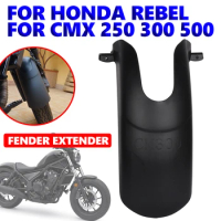 For HONDA Rebel CMX 250 300 500 Front Mudguard Extension Rebel300 CMX500 Rebel500 Fender Splash Guard Protector Accessories
