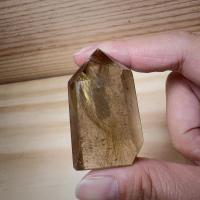 幸水晶 - 幸水晶 - 【金鈦晶柱】罕！粗鈦！招橫財 X 正財最強4.5cm 200G