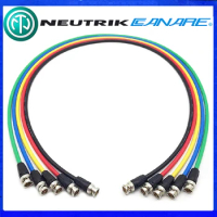 Original Canare LV-61S Coaxial HD-SDI Video Signal Transmission Cable, NEUTRIK NBNC75BLP7 75-Ohm CAN