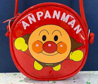 【震撼精品百貨】麵包超人 Anpanman 麵包超人兒童用防水皮質斜背包-紅#01086 震撼日式精品百貨