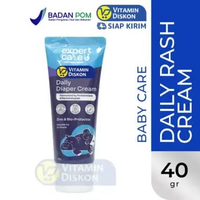 EXPERT CARE DAILY DIAPER CREAM 40 GR | KRIM RUAM POPOK BAYI, KULIT IRITASI DAN GATAL, KULIT KEMERAHA