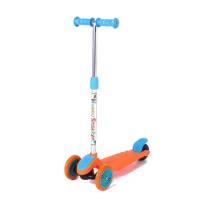 Buy children's scooters with 3 wheels / mini gas kids scooter online wholesale best baby music and light