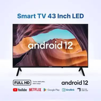 ROOMI Smart TV 32 Inch Digital Frameless Android 12 Smart TV 43 Inch LED