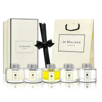 【Jo Malone】英國梨與小蒼蘭/藍風鈴/紅玫瑰/青檸羅勒葉/橙花/鼠尾草 滿室幽香藤枝擴香組165ML(平行輸入)