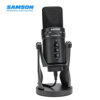Samson G-Track Pro all-in-one large-diaphragm USB microphone Plug-and-play Includes Audio Interface and Mini-mixer