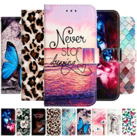 For Apple iPhone 14 13 12 11 Pro Max 14 8 7 6 Plus 13 12 mini XR XS XS Max Phone Cover Leather Fashion Painted Stand Wallet Case