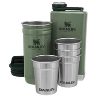 ├登山樂┤ 美國 Stanley 冒險系列 寬口酒壺組 錘紋綠 新版LOGO # 10-01883-057
